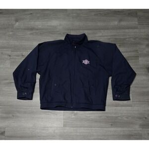 Vintage Antigua Super Bowl 26 XXVI Jacket Flannel‎ Lined Large Redskins Vs Bills